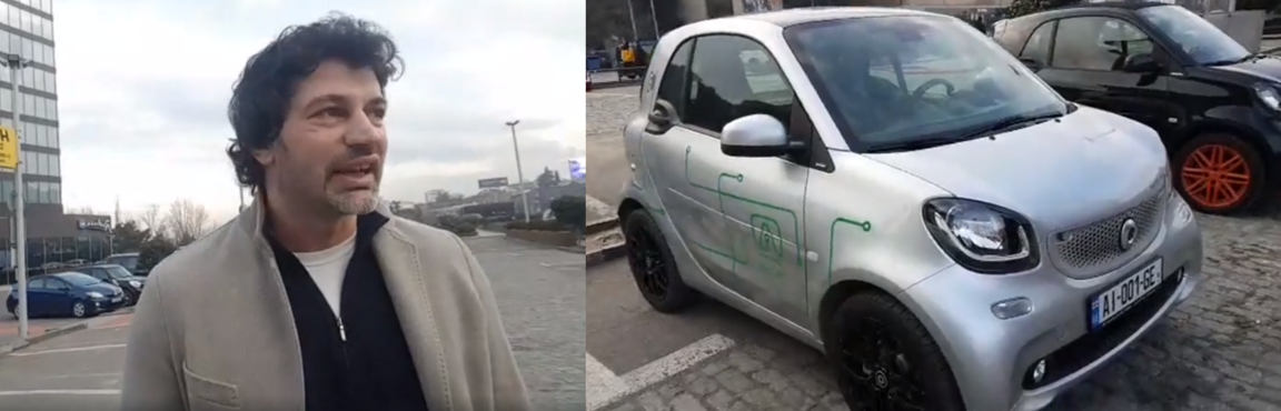 В Тбилиси появится сервис аренды электромобилей