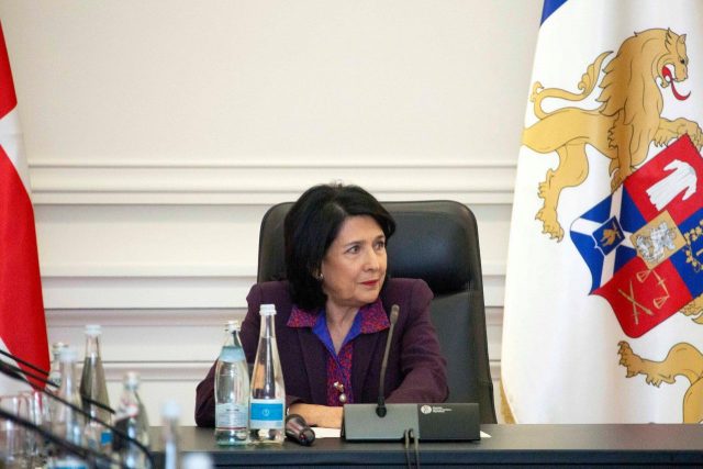 Президент Грузии зарегистрировала свой благотворительный фонд