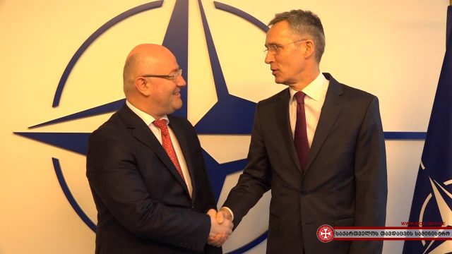 Министр обороны Грузии и генеральный секретарь НАТО обсудили евроатлантическую интеграцию страны