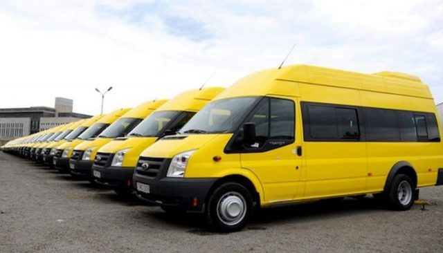 В Тбилиси маршрутным такси поэтапно проведут химчистку и починят сиденья