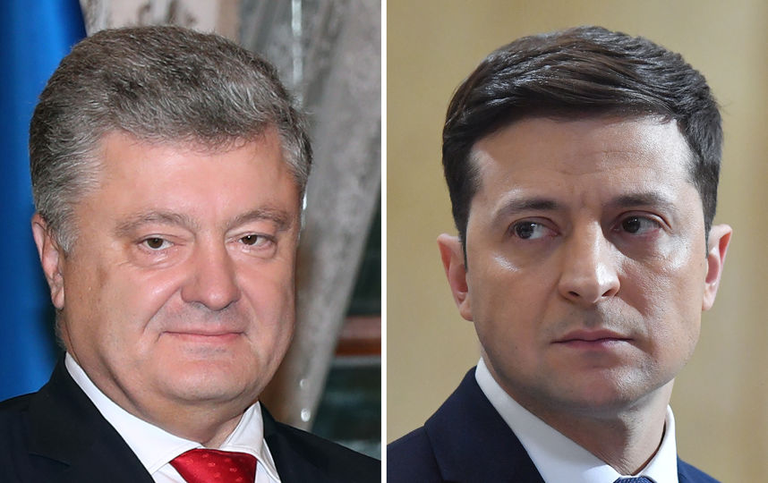 Во второй тур выборов президента Украины проходят Владимир Зеленский и Петр Порошенко