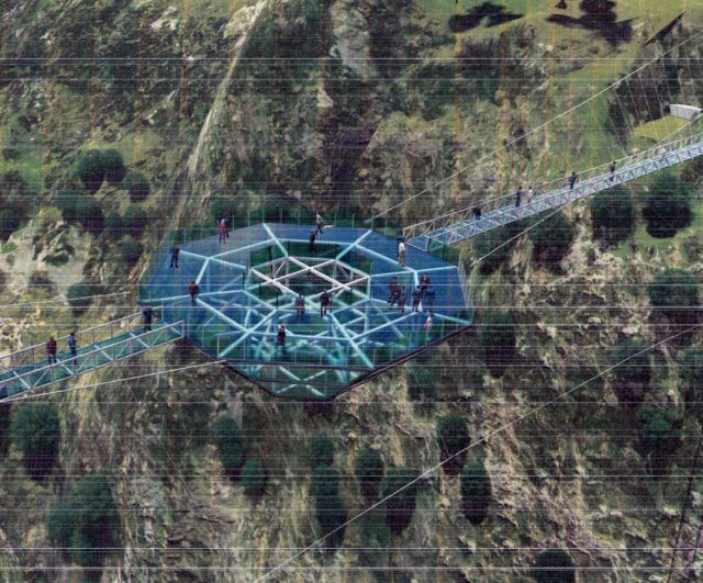 В Грузии в каньоне Дашбаши построят уникальный стеклянный мост