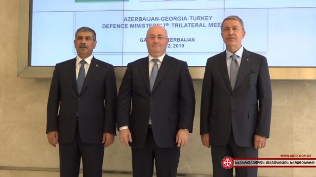 В Габала прошла встреча министров обороны - Грузии, Азербайджана и Турции