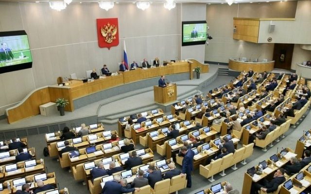 Государственная дума Российской Федерации предложила правительству ввести санкции против Грузии