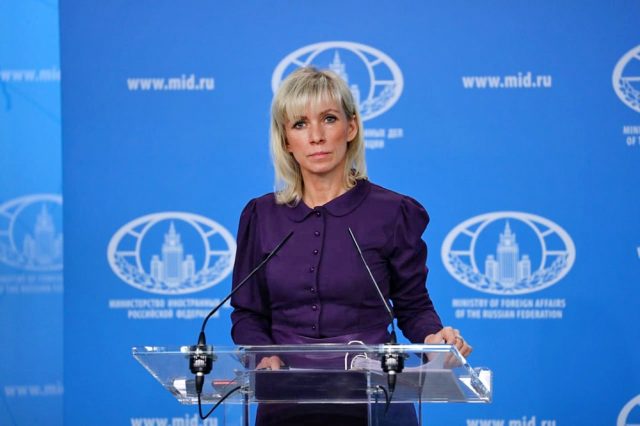 Мария Захарова: Грузии наверное требуется в большей степени тишины