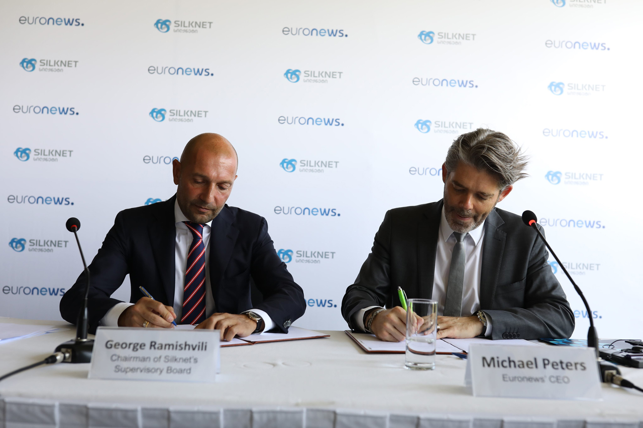 Euronews Georgia - новый информационный канал на грузинском языке