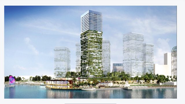 На территории мыса в Батуми построят пять небоскребов