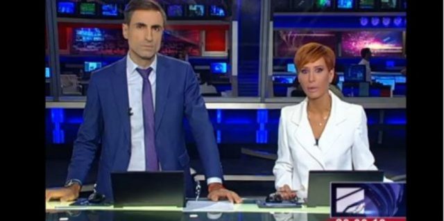 Увольнение в прямом эфире. Выпуск новостей «Рустави 2» был прерван заявлением ведущих