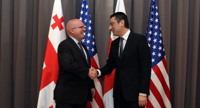 Георгий Гахария провел первую официальную встречу в должности премьера Грузии