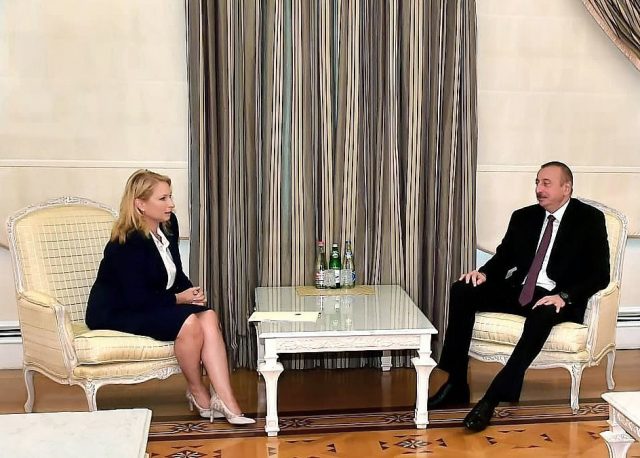 Натия Турнава и Ильхам Алиев рассмотрели вопросы экономического сотрудничества