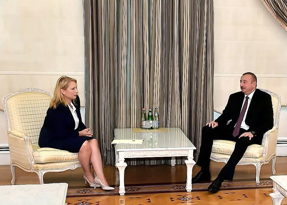 Натия Турнава и Ильхам Алиев рассмотрели вопросы экономического сотрудничества