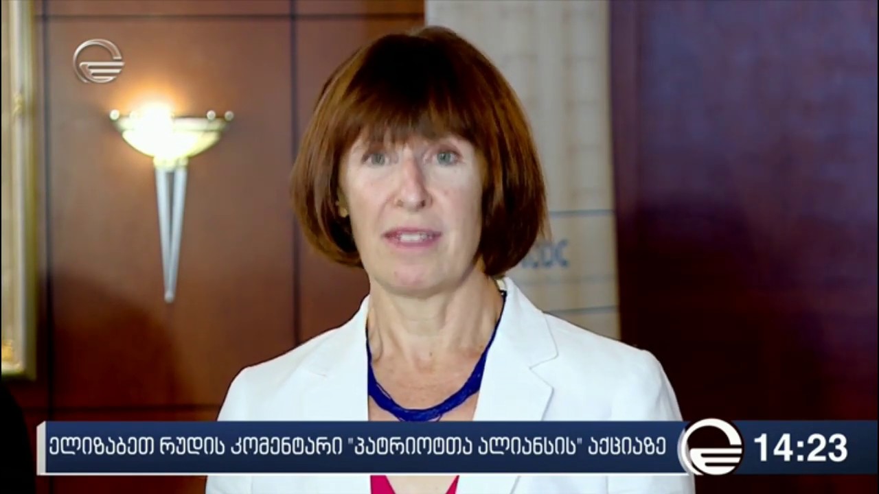 Посол США в Грузии прокомментировала акцию протеста сторонников «Альянса патриотов»