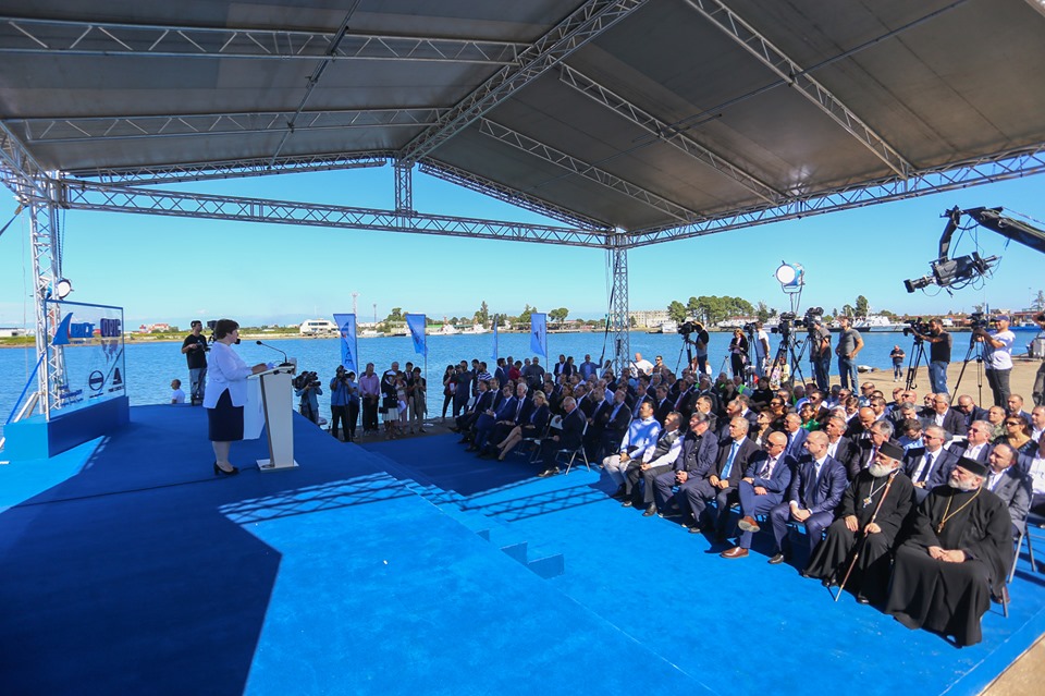 В Поти началось строительство глубоководного порта