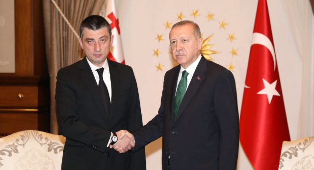 Премьер-министр Грузии встретился с президентом Турции