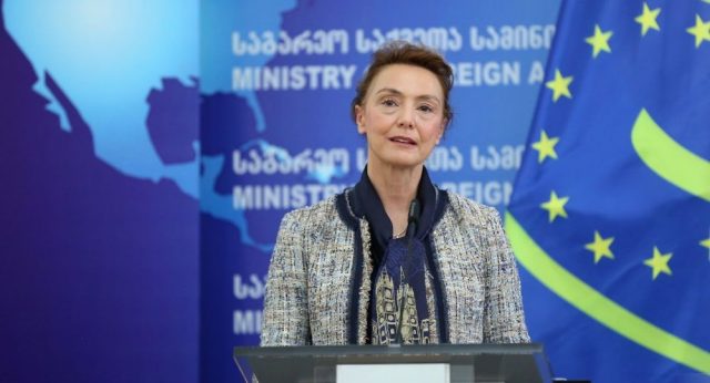 В Тбилиси с рабочим визитом находится секретарь Совета Европы Мария Пейчинович-Бурич