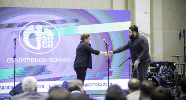 В мэрии Тбилиси состоялась церемония награждения лучших спортсменов года