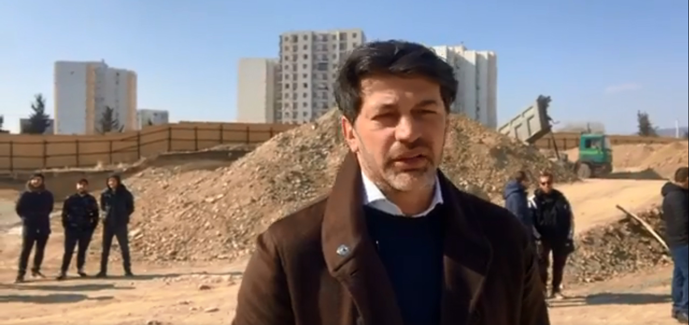 В Тбилиси началось строительство первого мультифункционального центра