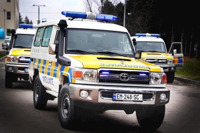 В Грузии обновится автопарк скорой медицинской помощи