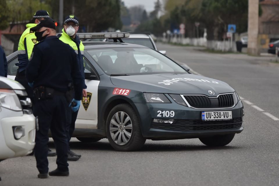 В Самегрело запрещено движение общественного транспорта