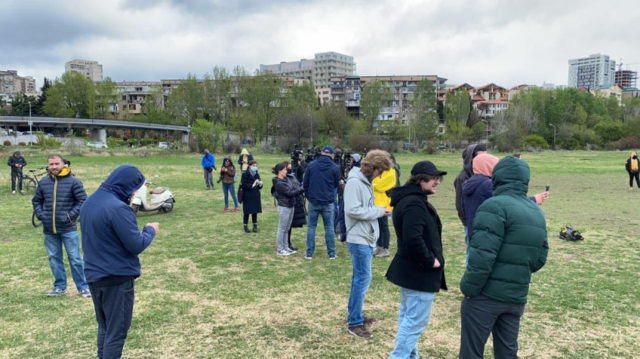 В Тбилиси оштрафовали участников акции - прогулки за отмену карантинных мер