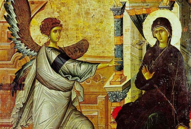 7 апреля православная церковь отмечает день Благовещения Пресвятой Богородицы