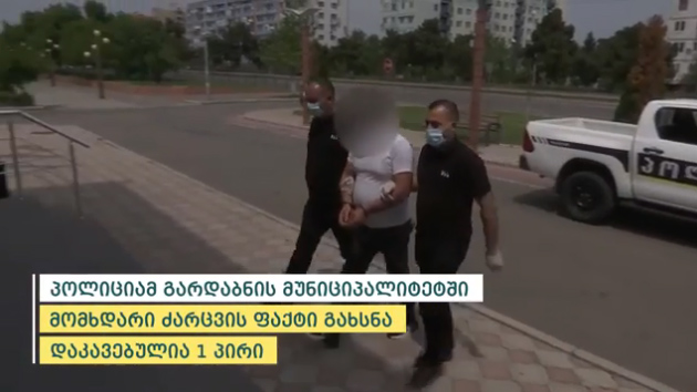 В Рустави задержан грабитель за кражу ста тысяч лари