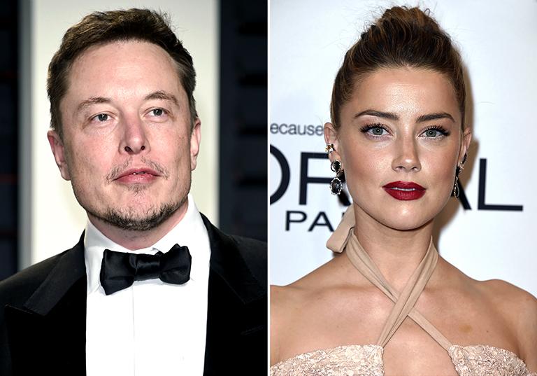 Илон Маск и Эмбер Херд