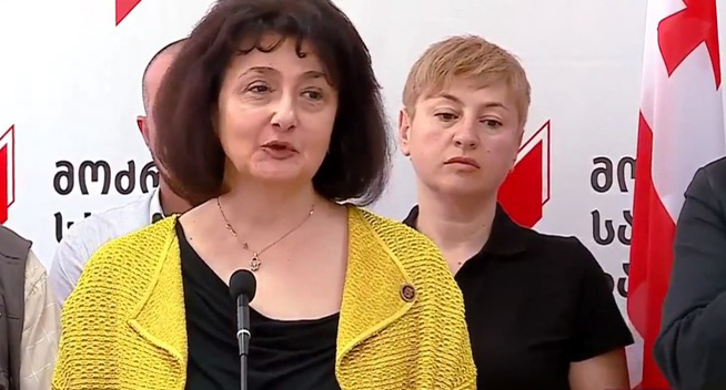 Нато Чхеидзе стала председателем партии "Государство для народа"