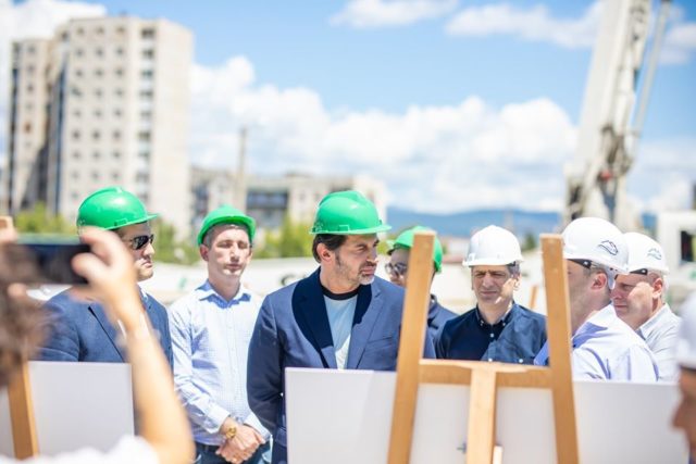 В Тбилиси началось строительство нового спортивного многофункционального центра