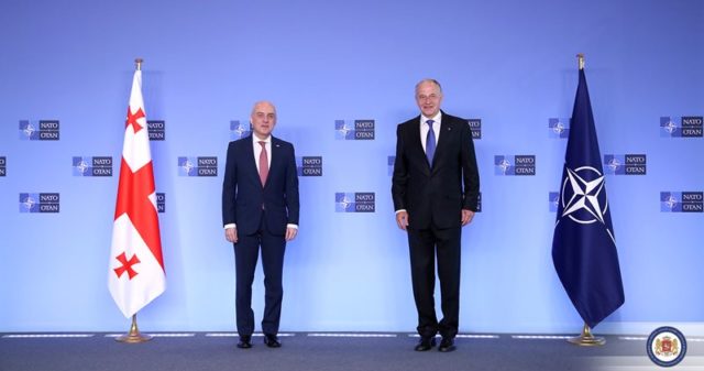 Первый визит после пандемии министр иностранных дел Грузии нанес в Брюссель
