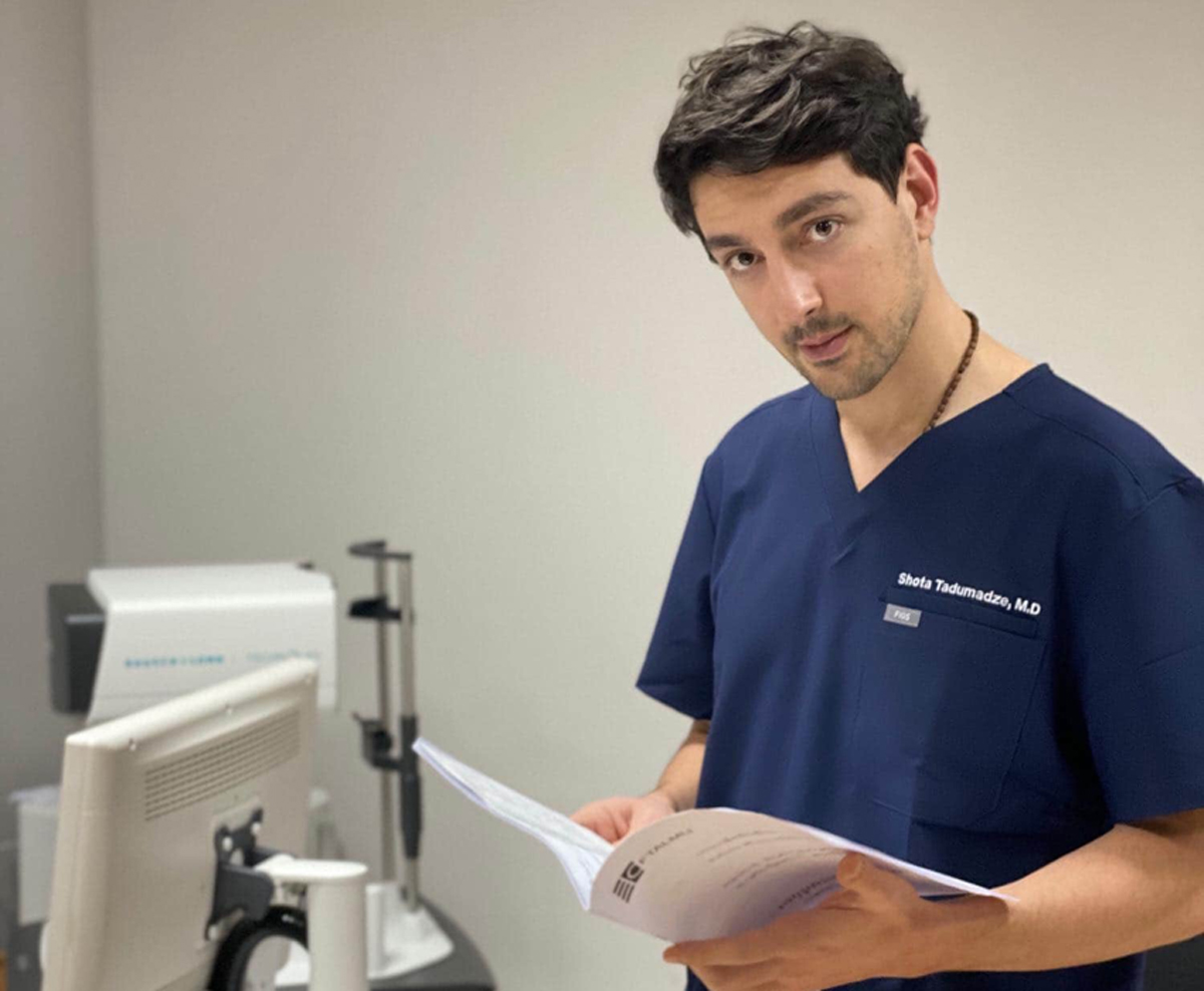 «Подарить свет – глазам, радость – сердцу - Шота Тадумадзе»