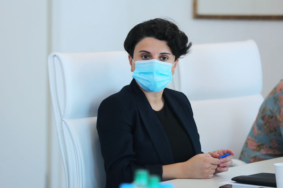 Натия Мезвришвили ушла с занимаемой должности главы правительственной администрации