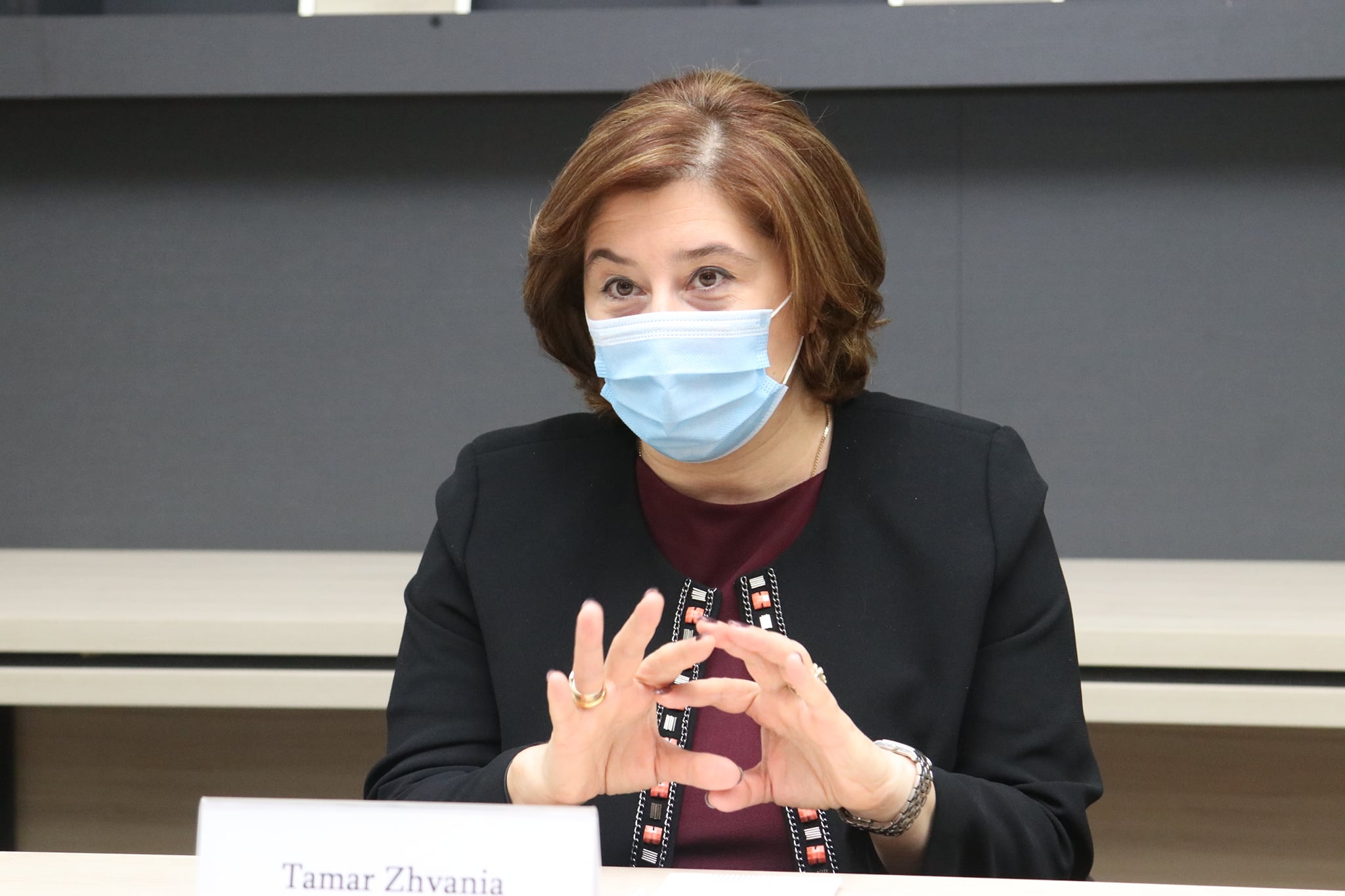 Председатель ЦИК Грузии Тамар Жвания назвала условие своей отставки