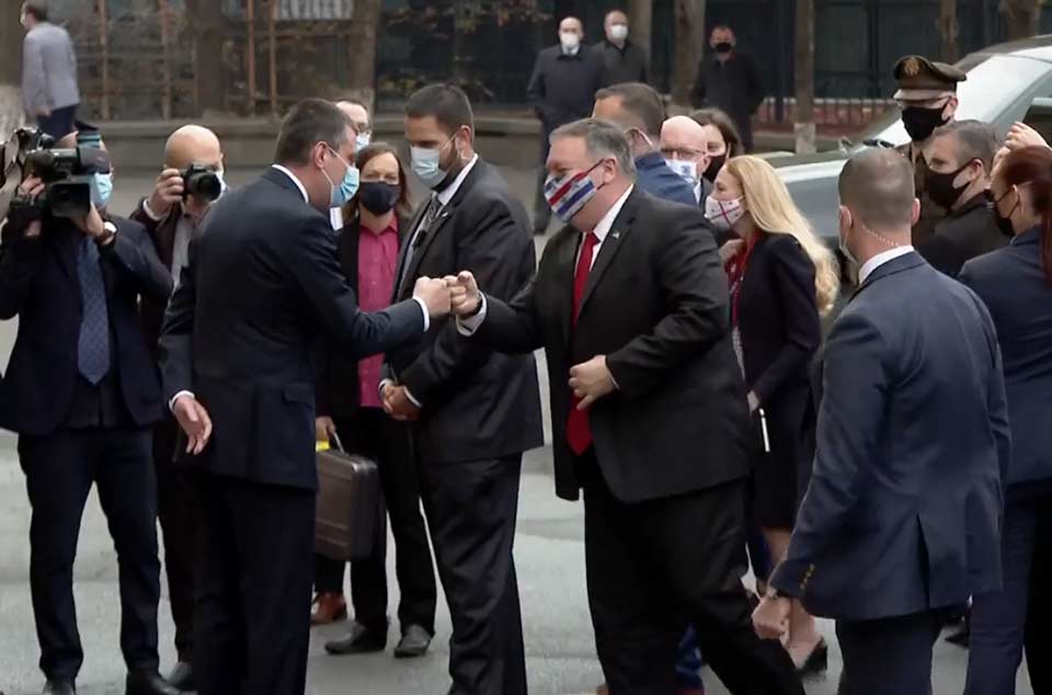 Госсекретарь США встретился премьер-министром Грузии