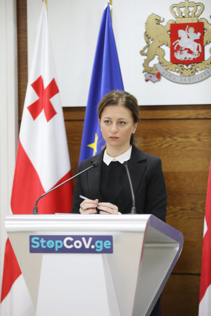 Екатерина Тикарадзе опровергла слухи о гражданстве России у сына Иванишвили