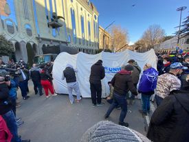 В Тбилиси 1 марта оппозиция проведет митинг у дома миллиардера Бидзины Иванишвили
