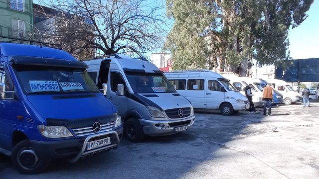 Стоимость проезда подорожала на маршрутные такси из Батуми