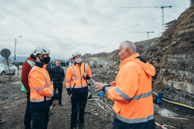 В Тбилиси в зоне оползня будет установлена ​​специальная система мониторинга