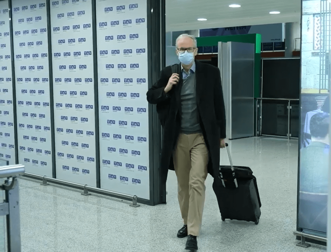 Кристиан Даниэльсон прибыл в Грузию и готов к политическому диалогу