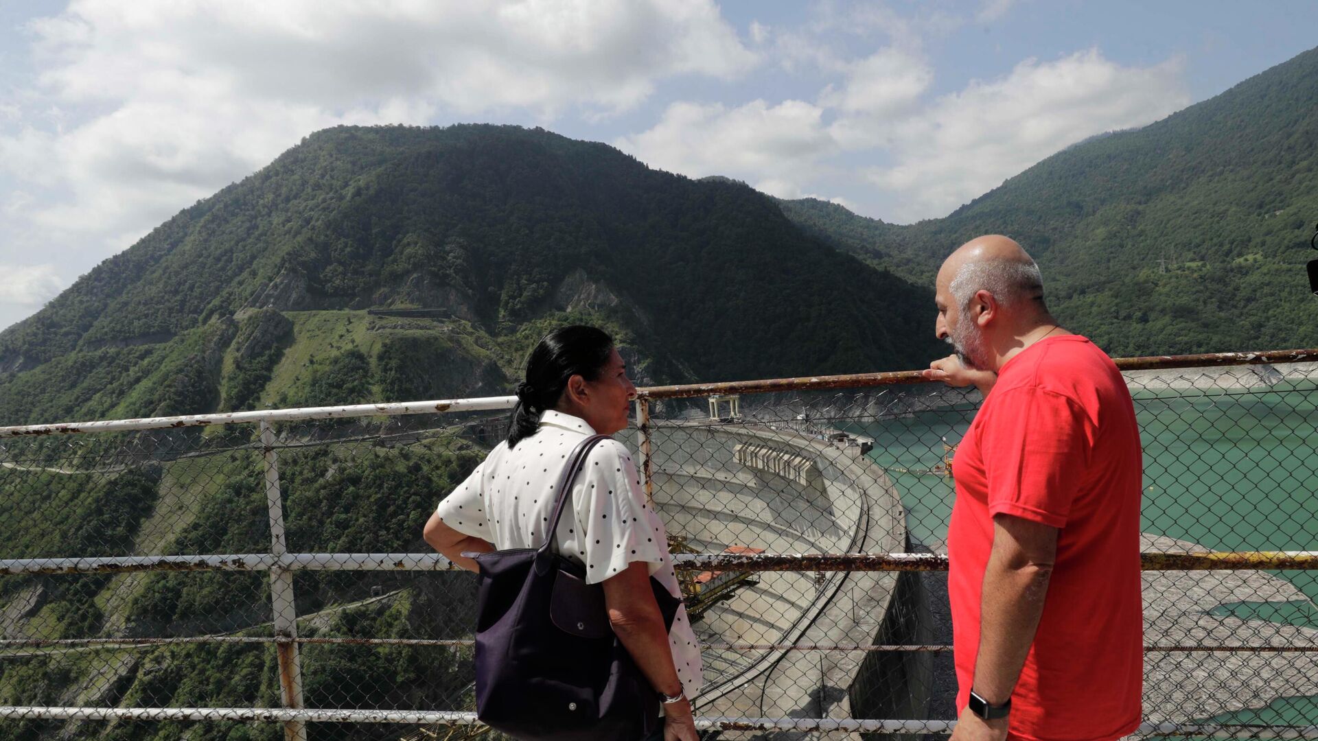 Президент Грузии посетила Ингури ГЭС