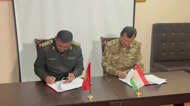 Главы спецслужб Кыргызстана и Таджикистана подписали протокол о прекращении конфликтов