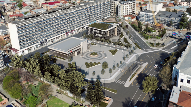 В Тбилиси на Авлабарской площади планируется строительство торгового центра