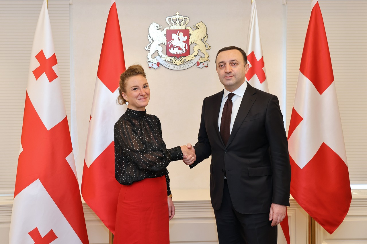 Премьер-министр Грузии встретился с президентом Национального совета Швейцарской Конфедерации