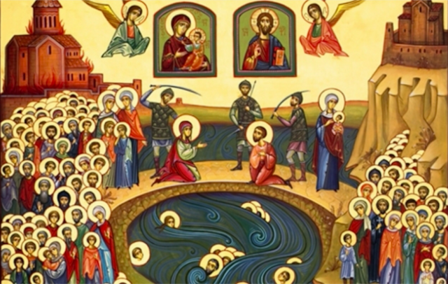 13 ноября Грузинская Православная Церковь отмечает День памяти 100 тысяч мучеников