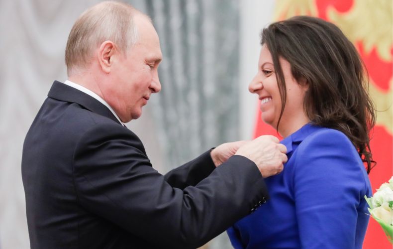 Маргарита Симоньян удостоилась ордена Почета