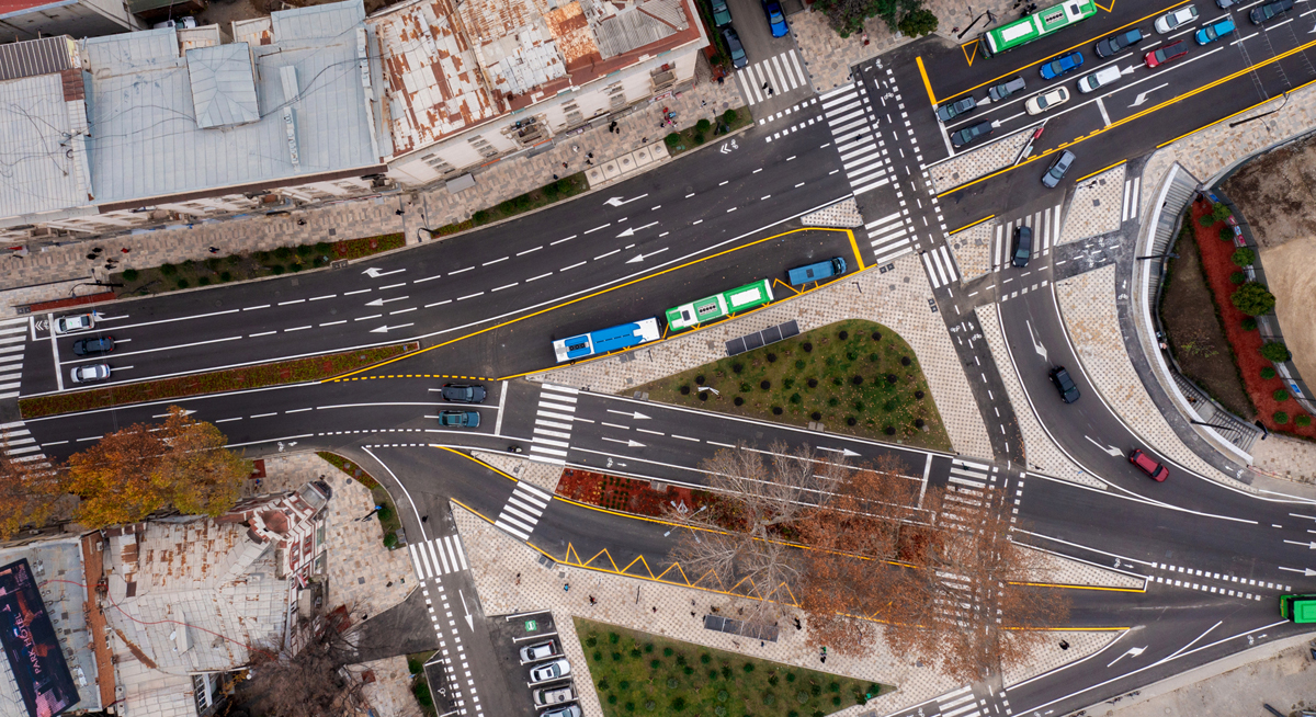 Обновленный проспект Петре Меликишвили