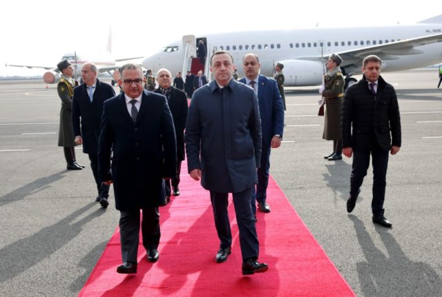 Начался рабочий визит Ираклия Гарибашвили в Армению