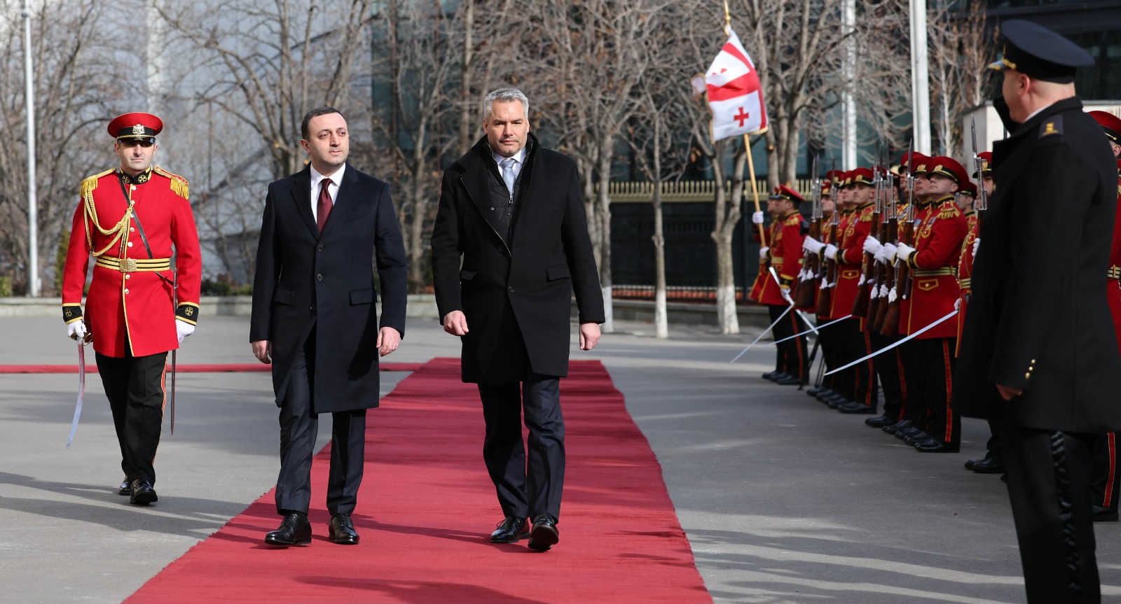 Федеральный канцлер Австрии Карл Нехаммер посетил Тбилиси с официальным визитом