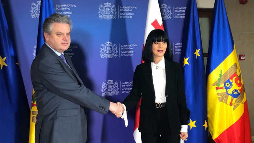 Вице-премьер Молдовы Олег Серебрян посетил с рабочим визитом Грузию