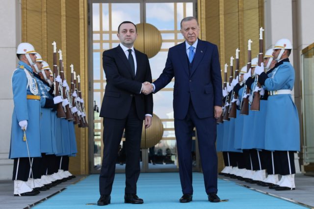 Гарибашвили провел переговоры с президентом Турции